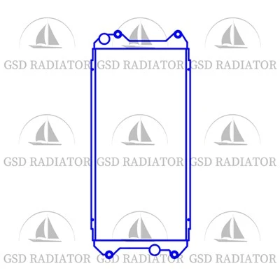 E330GC radiator 521-5201 5215201 til katte gravemaskine