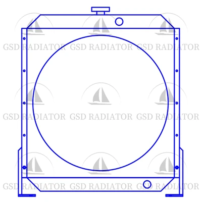 Lonking LG855D Loader Radiator